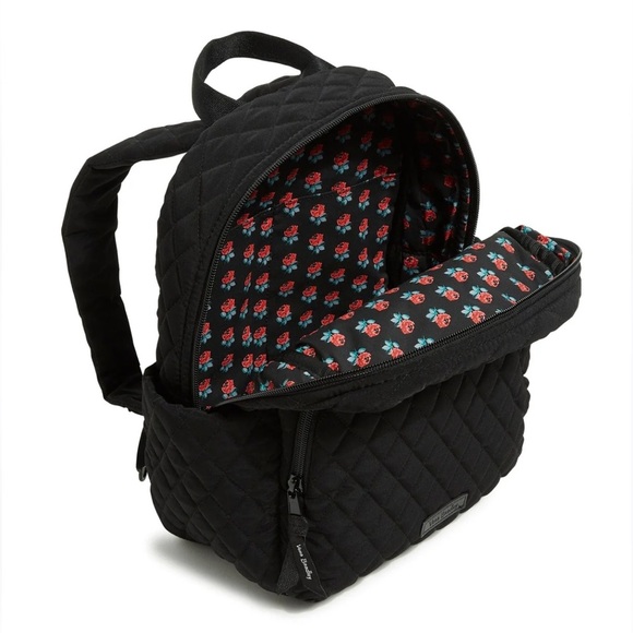 VERA BRADLEY LARGE ESSENTIAL BACKPACK QUILTED TOTE BAG. See pics for defect $195 - Picture 3 of 9